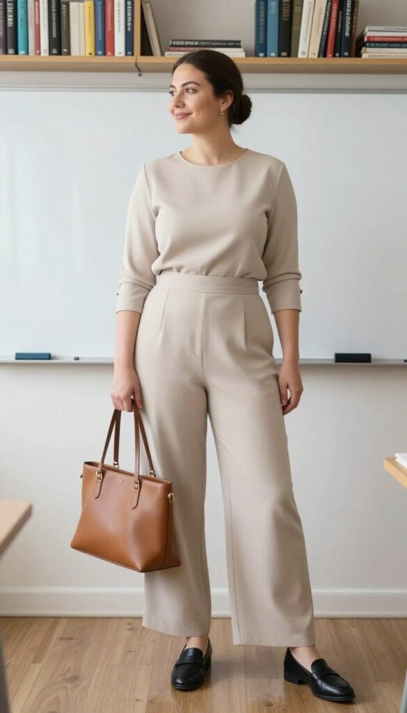 6. Jumpsuit with a Blazer