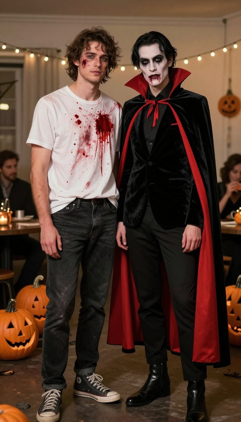 8. Classic Horror: Vampire and Victim