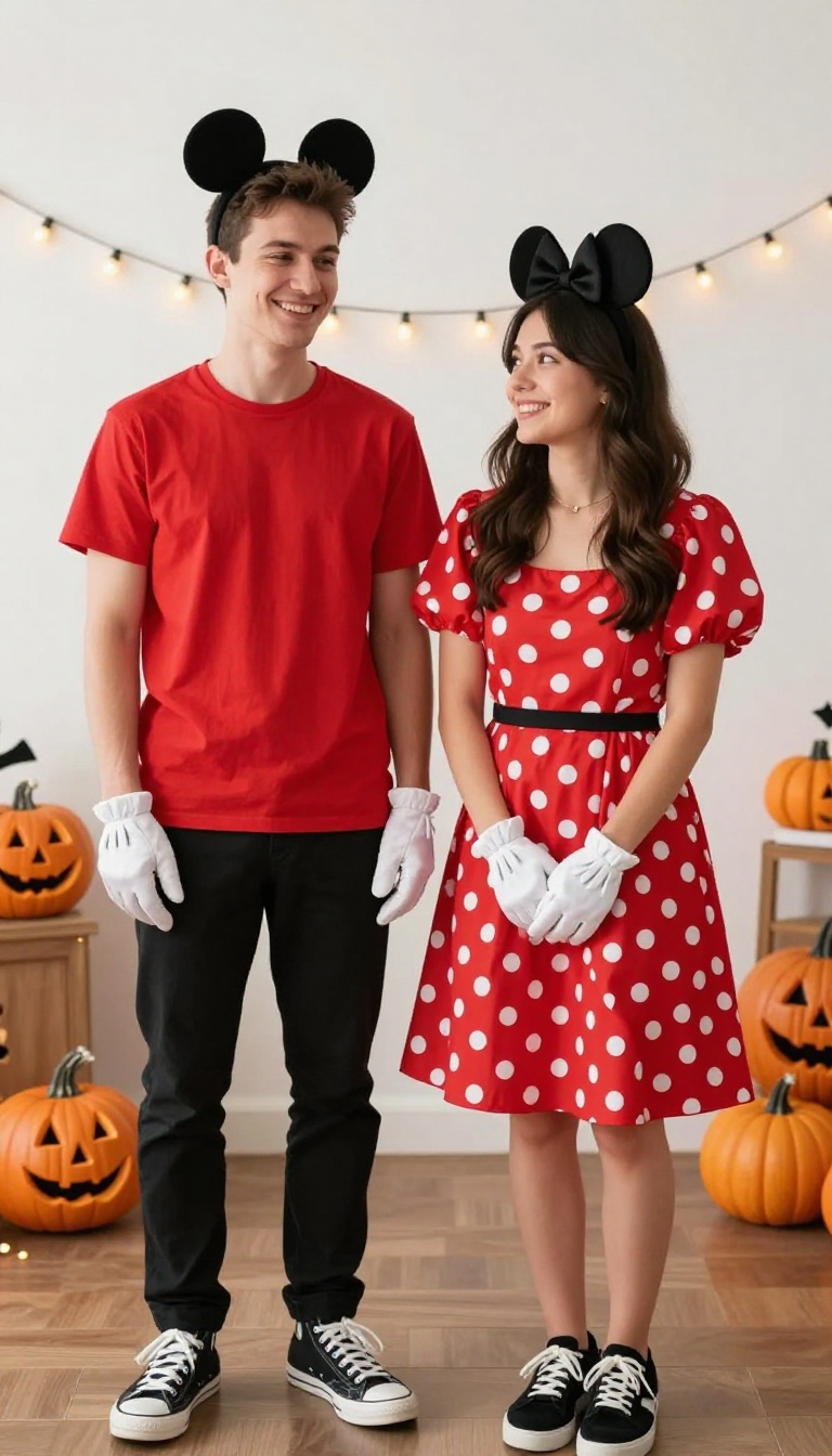 6. Disney Duo: Mickey and Minnie