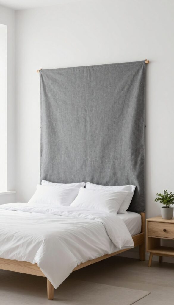 3. Add a Statement Headboard (Even a DIY One) idea
