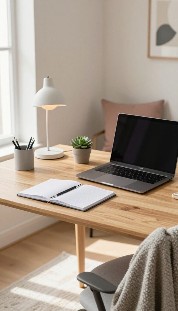 3. A Desk Area That Doesn’t Kill the Vibe idea