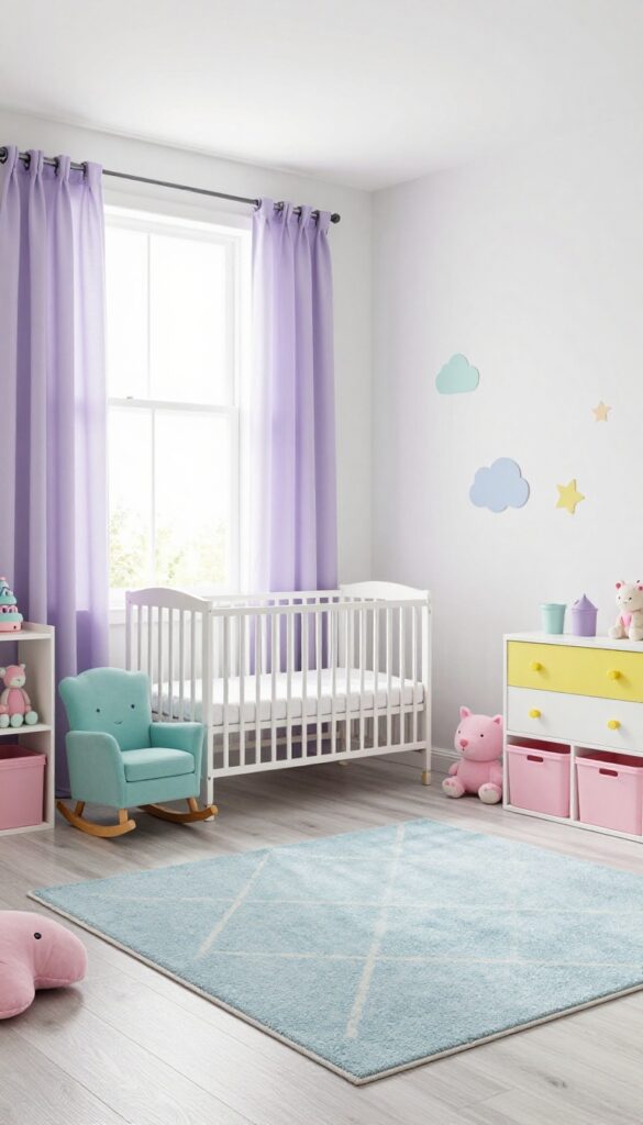 5. Soft Color Palettes With Playful Accents idea