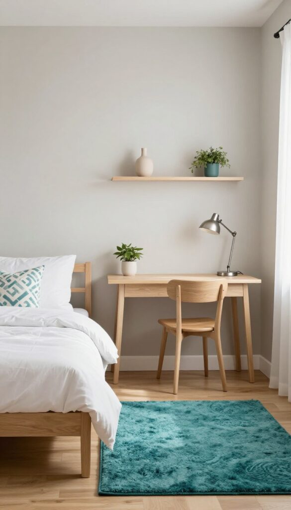 5. Light Colors With Strategic Contrast idea