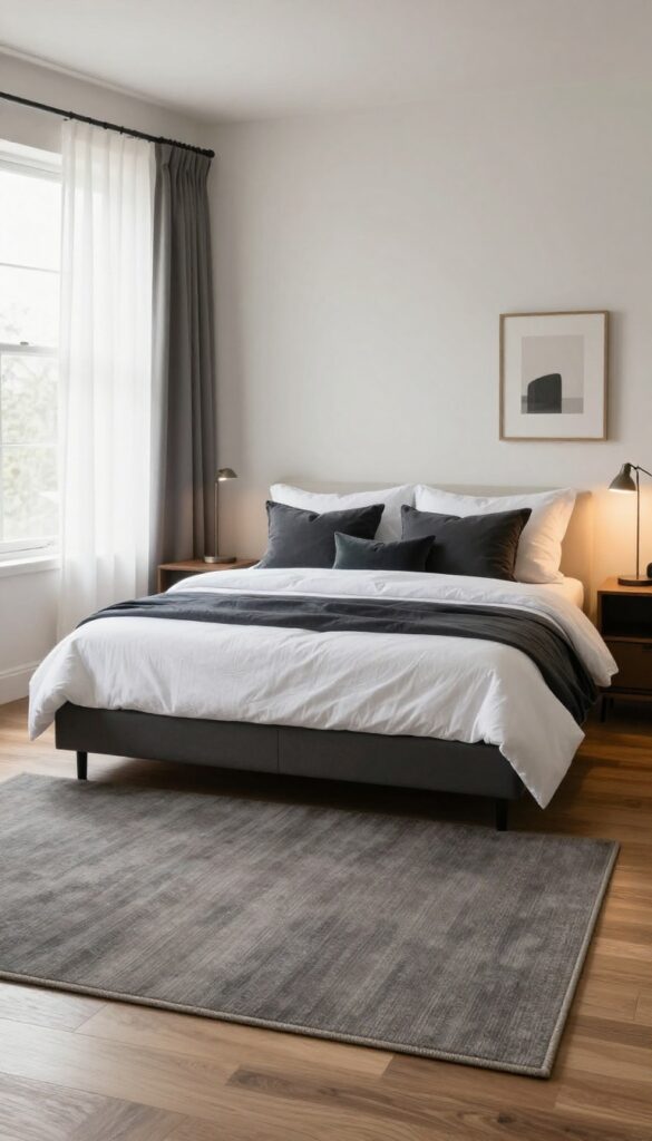 5. A Rug That Grounds the Space idea