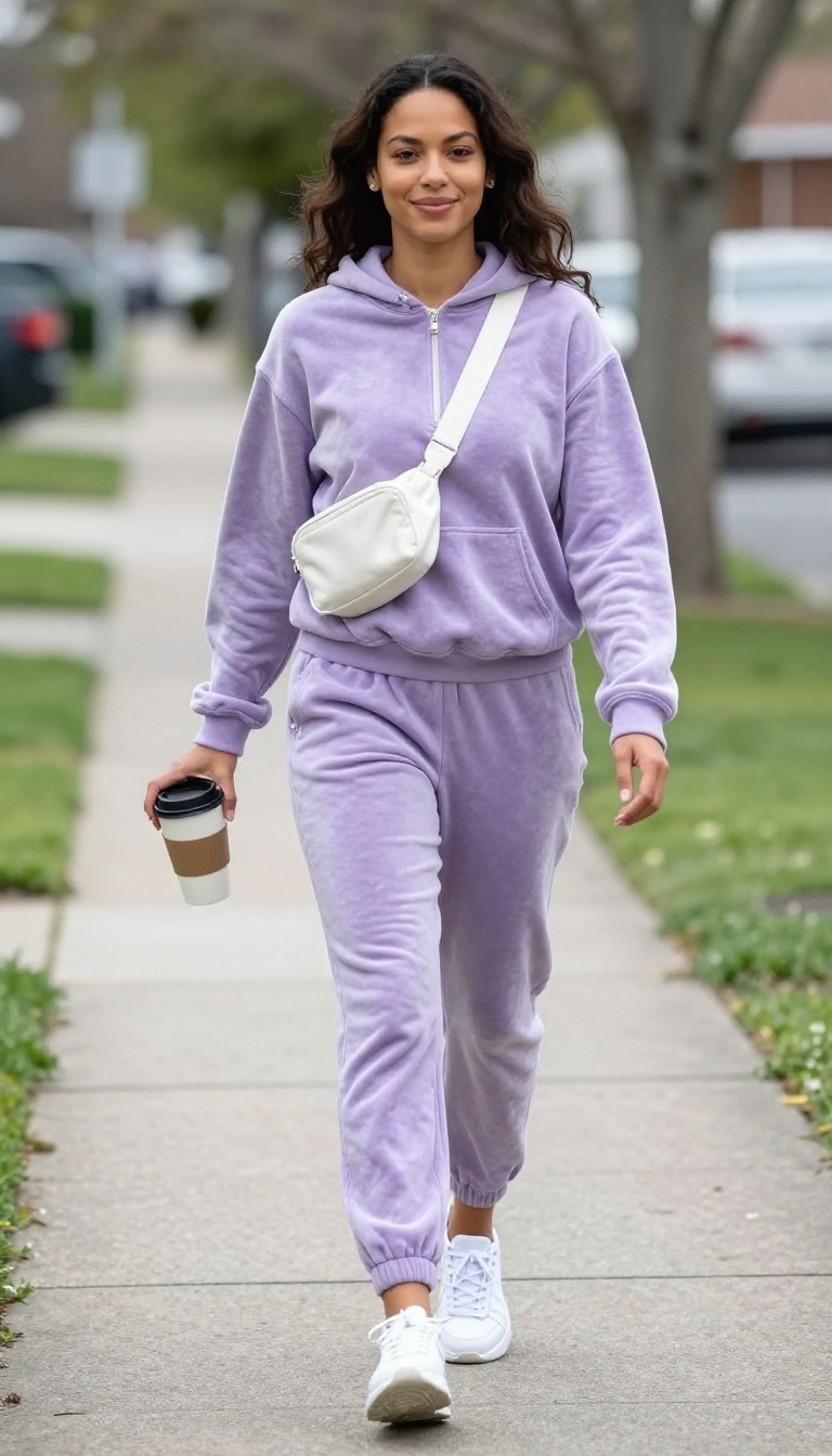 2. Velour Tracksuit for Errands