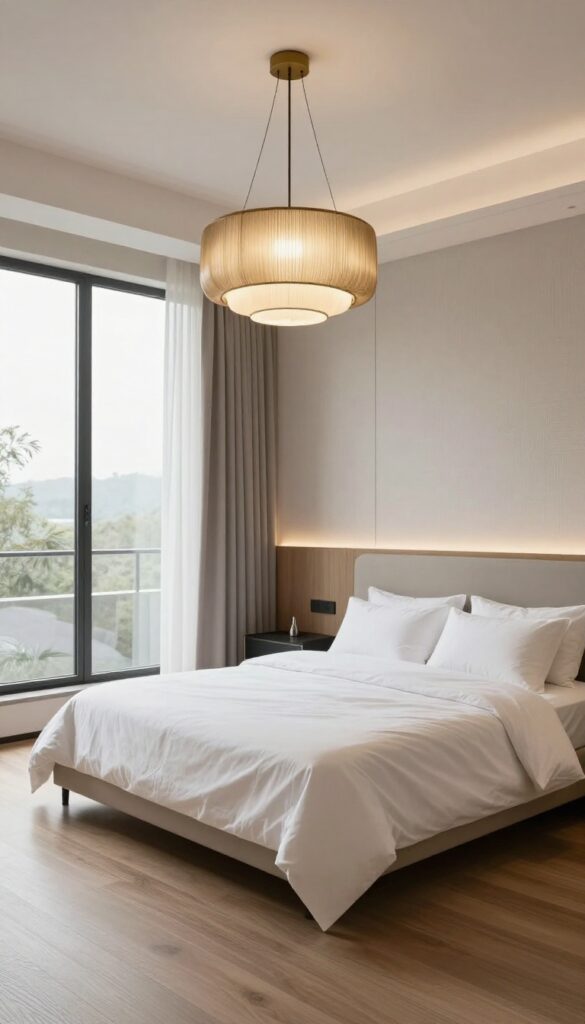 3. Statement Lighting That Replaces Overhead Fixtures idea