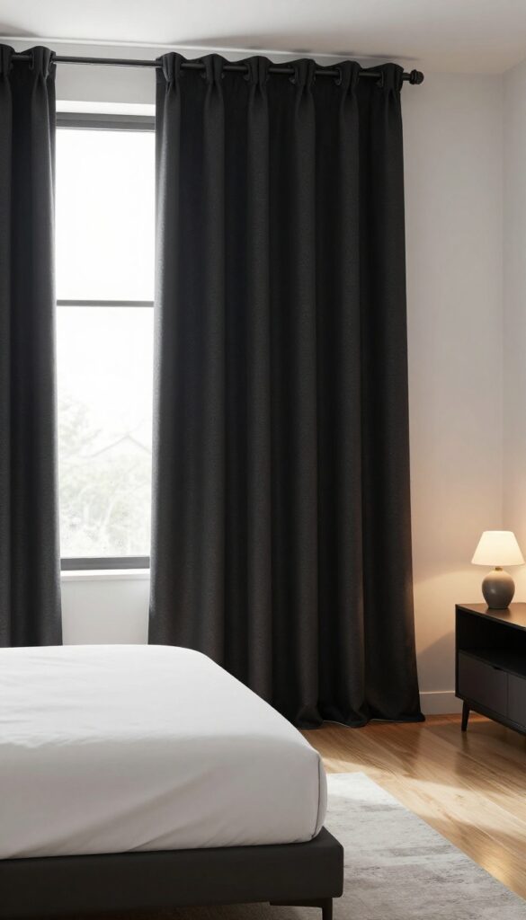 5. Blackout Curtains with Thermal Insulation for Better Sleep Comfort idea