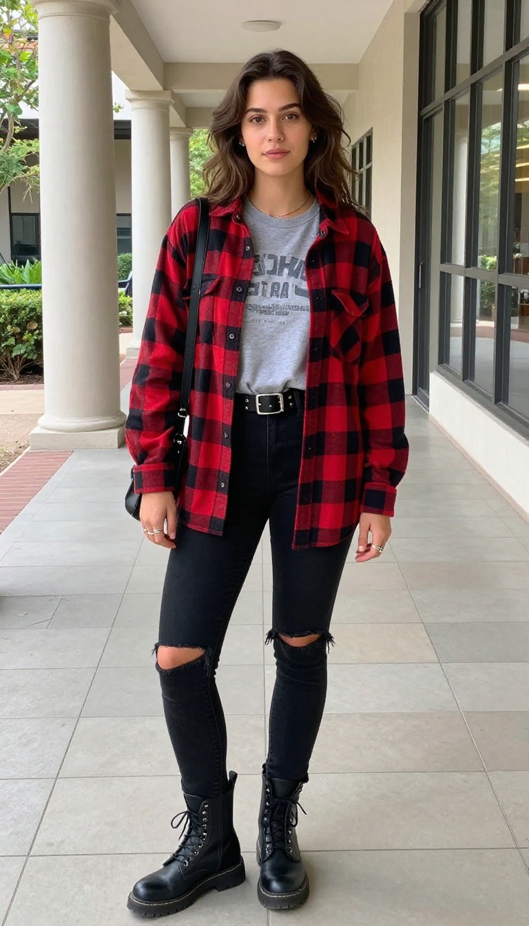 6. Punk Rock Plaid