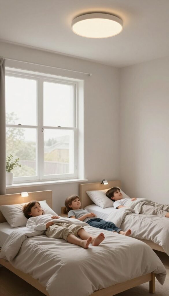 7. Nighttime Lighting That Respects Different Sleep Styles idea
