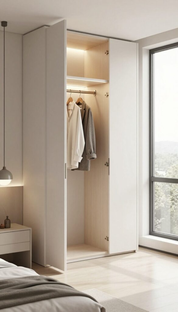 7. Wardrobes With Integrated Lighting idea