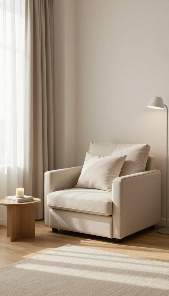 8. Create a Small Seating or Relaxation Spot idea