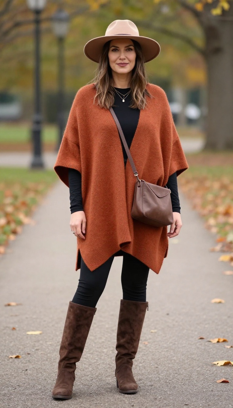 13. Poncho and Snoga Skirt