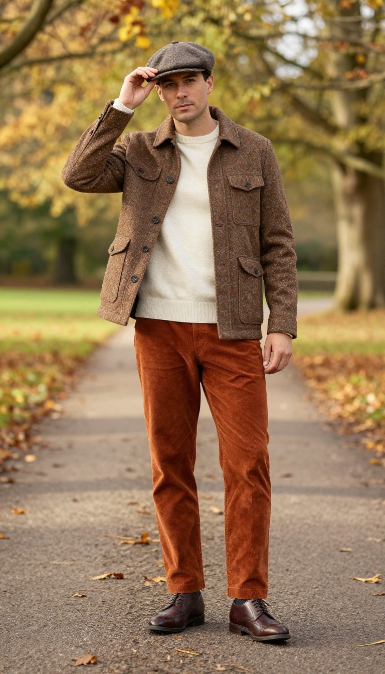 7. The Donegal Tweed Jacket and Corduroy
