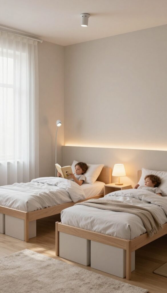 7. Lighting That Supports Different Schedules idea