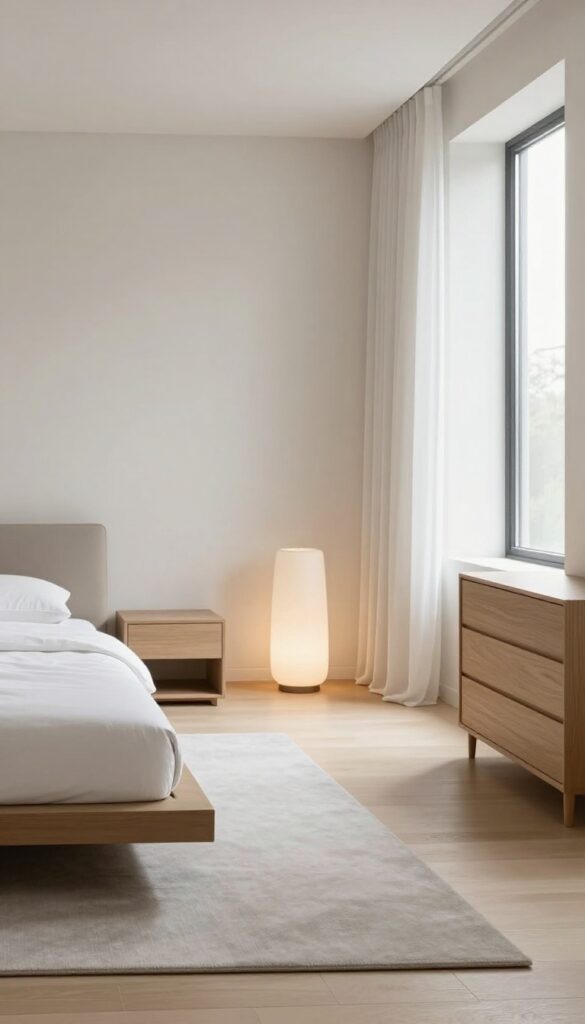 7. Minimalist Layout With Fewer Furniture Pieces idea