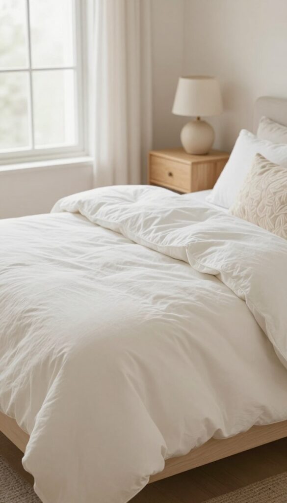 4. Go for Soft, Layered Bedding idea