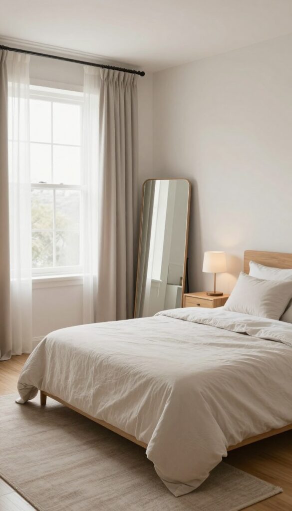 5. Use Mirrors to Open Up the Room idea