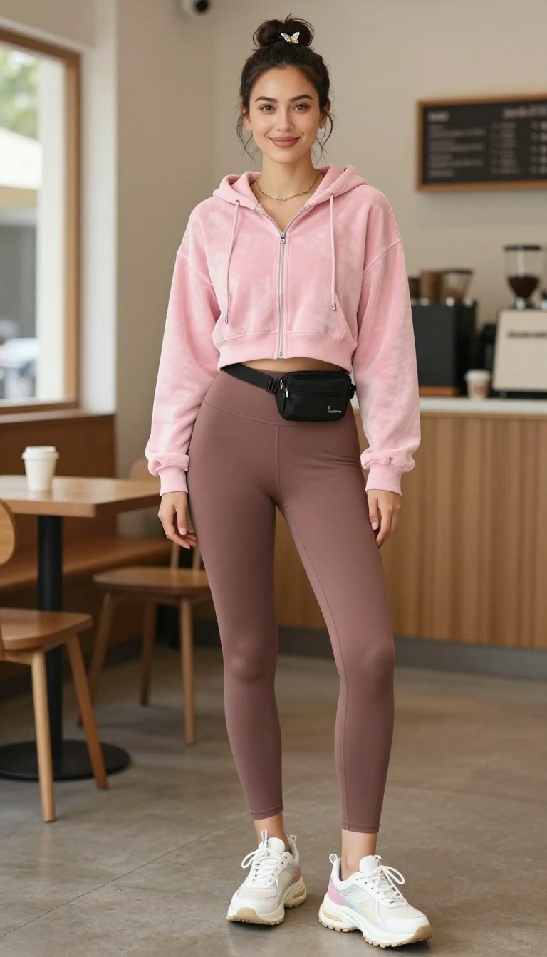 12. Athleisure with a 2000s Spin