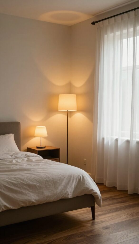5. Cozy Lighting That Adds a Golden Glow idea