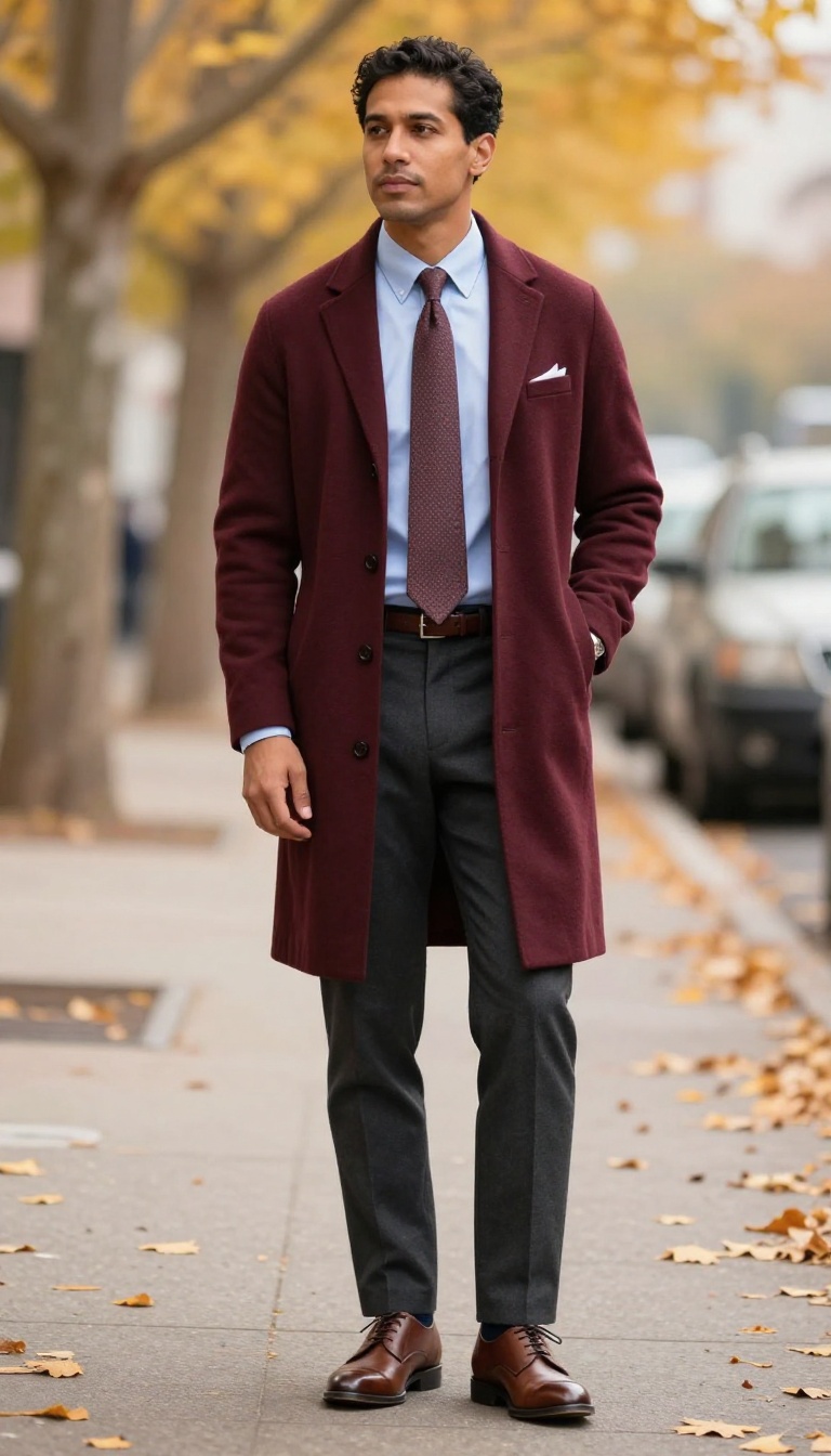 13. The Layered Cardigan and Tie Combination for a Refined Twist