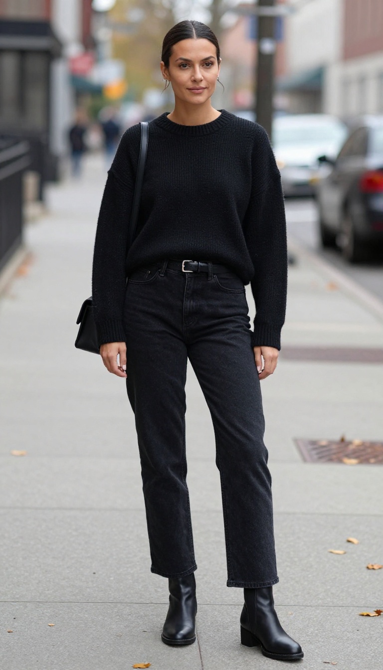 10. Monochrome Magic with All-Black Everything
