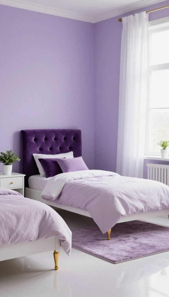 6. Deep Plum for a Cozy, Mature Feel idea