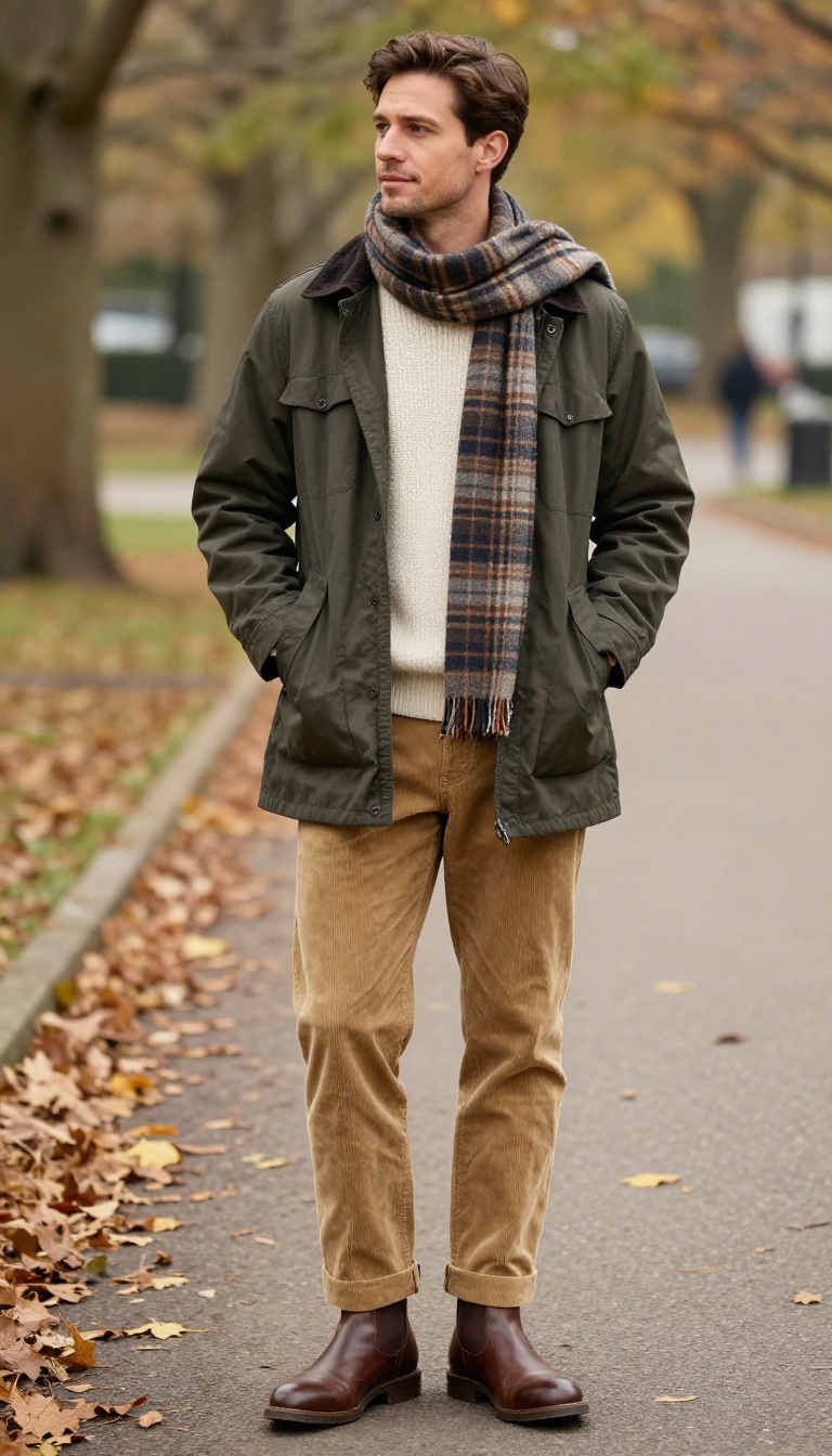10. The Waxed Jacket and Cords