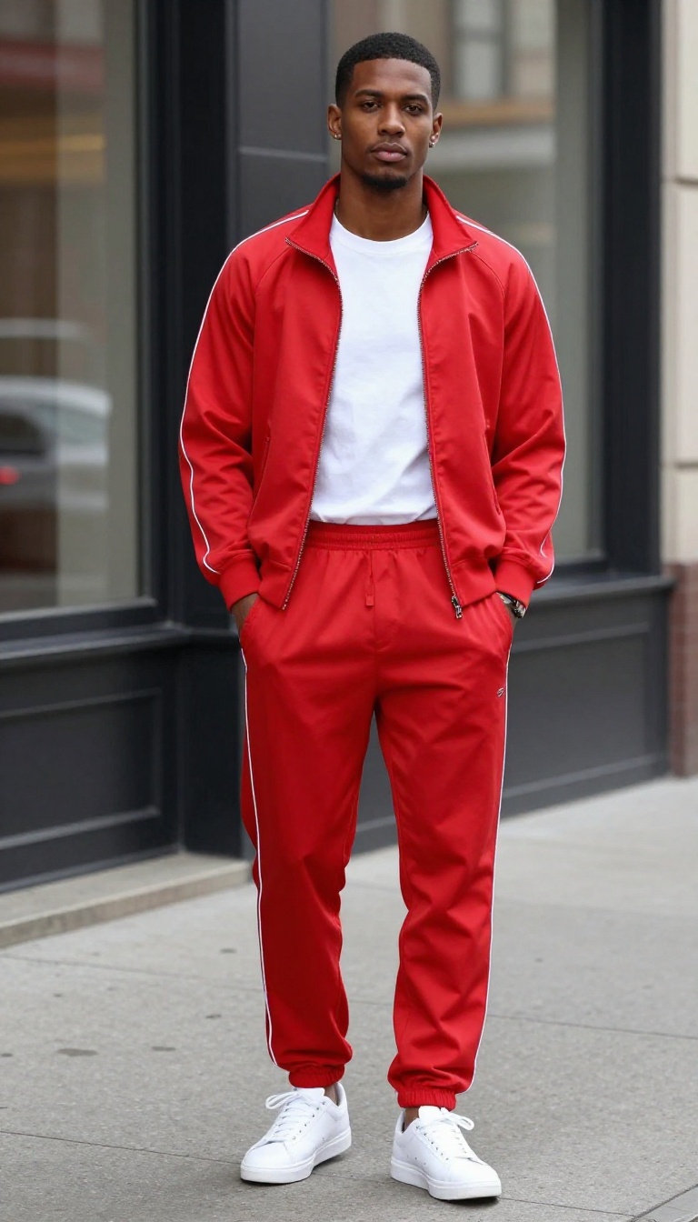 10. Track Jacket and Matching Pants