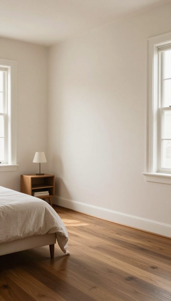 3. Soft, Warm Wall Colors That Balance the Depth idea