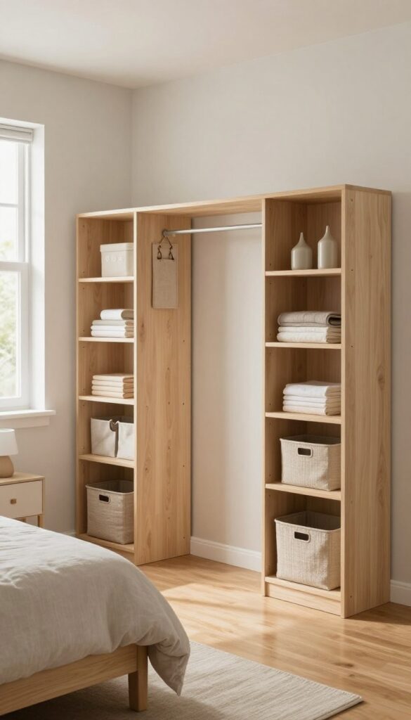 4. Symmetrical Storage for Visual Calm idea