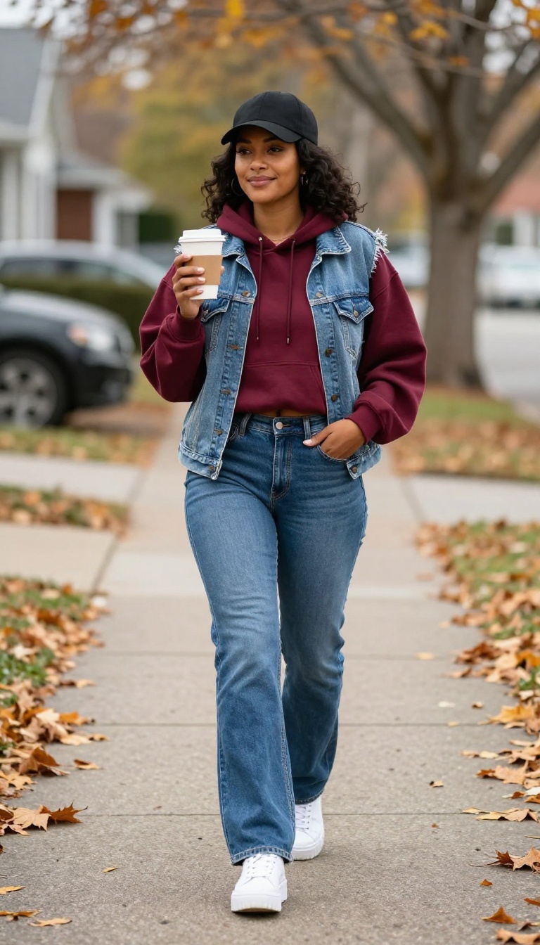 9. Sporty Chic with a Hoodie and Sneakers