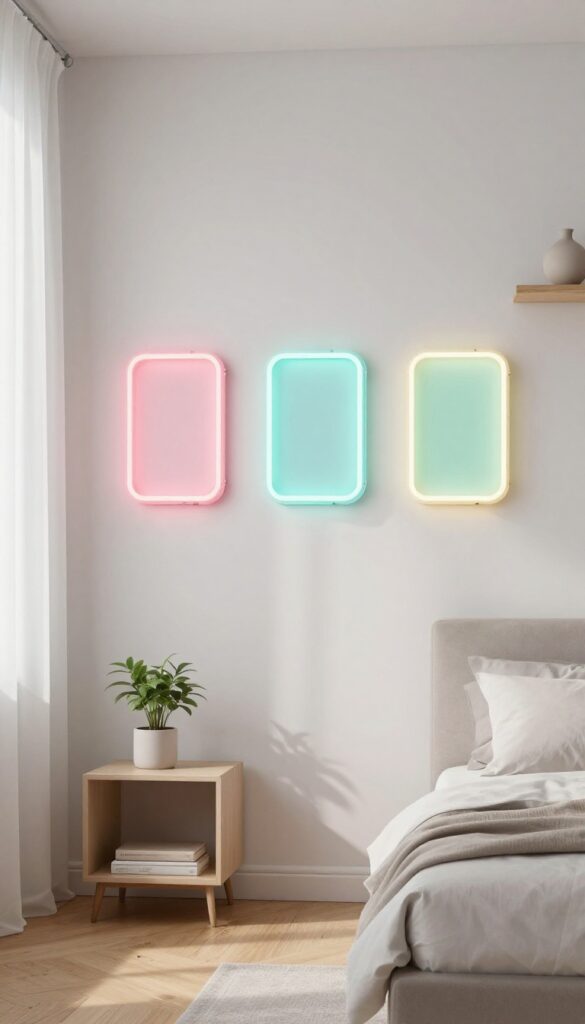 3. LED Neon Wall Signs for Personality idea