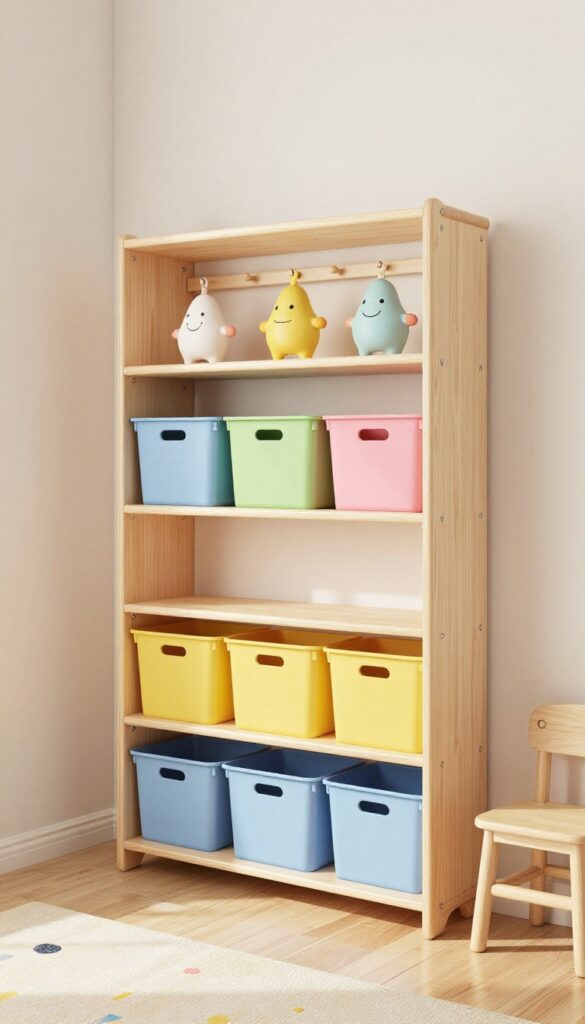 2. Vertical Storage That Doubles as Decor idea