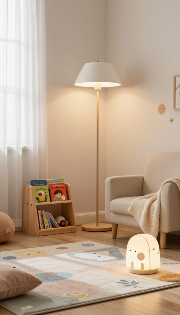 8. Cozy Lighting That Feels Fun, Not Babyish idea