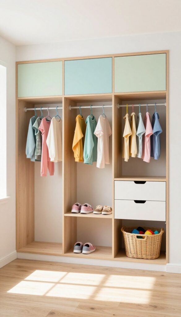 5. Closet Zones That Prevent Morning Meltdowns idea