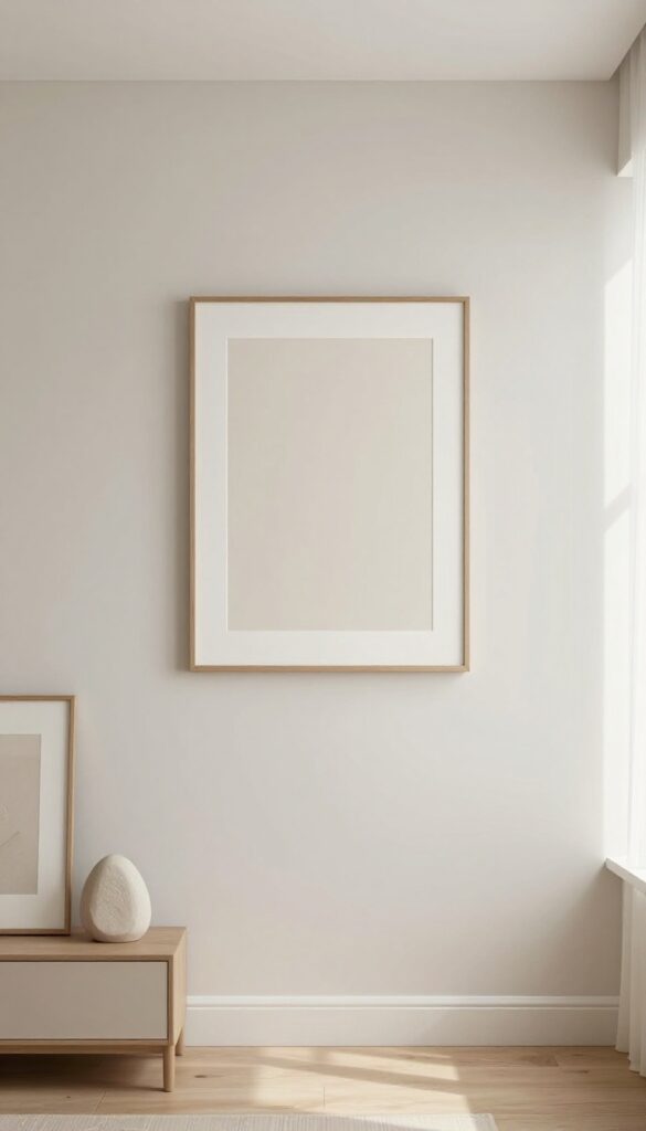 4. Minimal Wall Art With Meaning idea