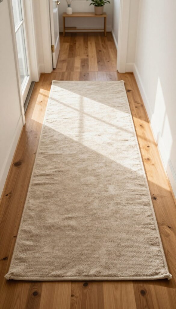 4. A Runner Rug That Adds Warmth Without Tripping You idea