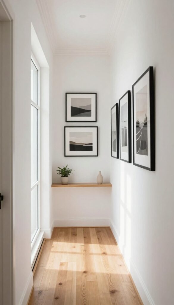 3. A Gallery Wall That Leads the Eye Forward idea