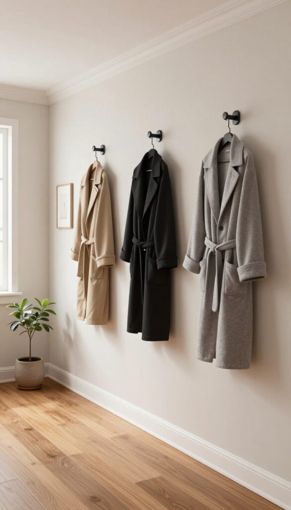 5. Functional Wall Hooks That Look Intentional idea