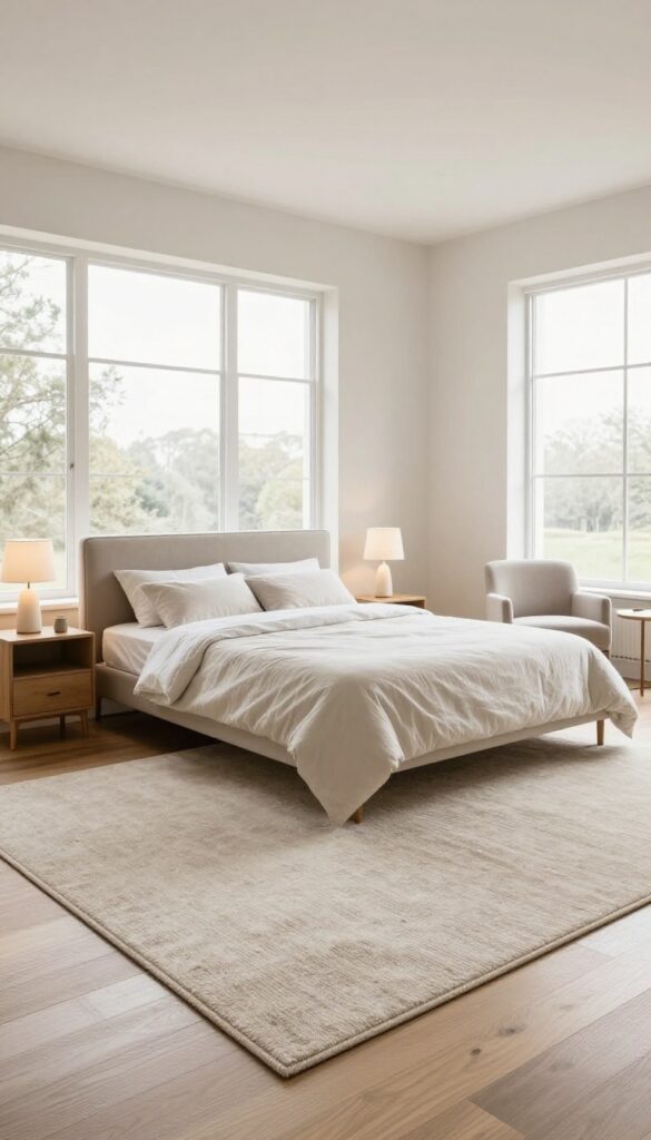 6. Use Rugs to Define Furniture Zones idea