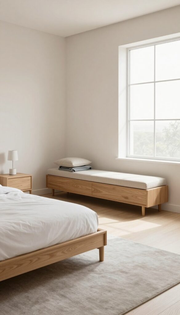 3. Use the Foot of the Bed Intentionally idea