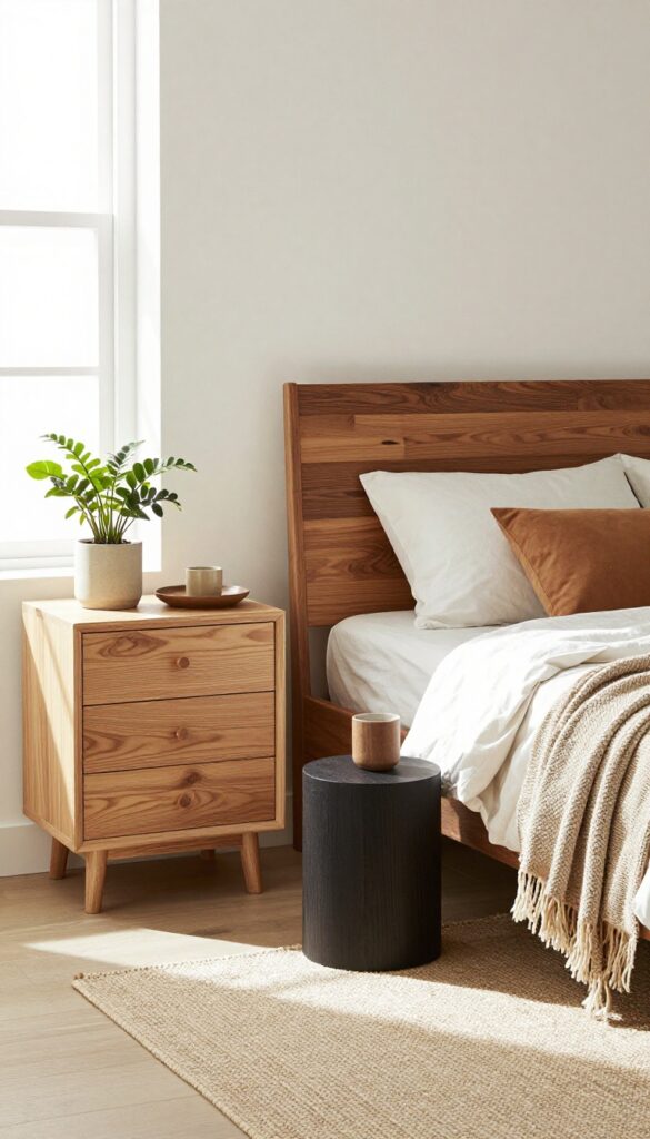 4. Mixed Wood Tones That Feel Intentional idea