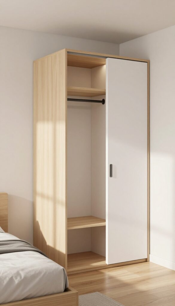 7. Corner Wardrobe That Maximizes Dead Space idea