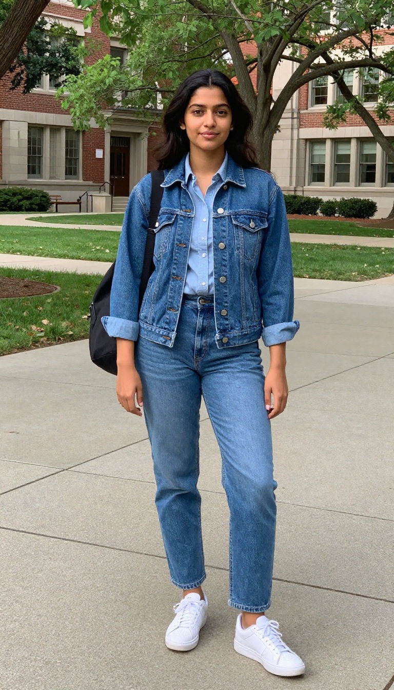 9. Denim on Denim
