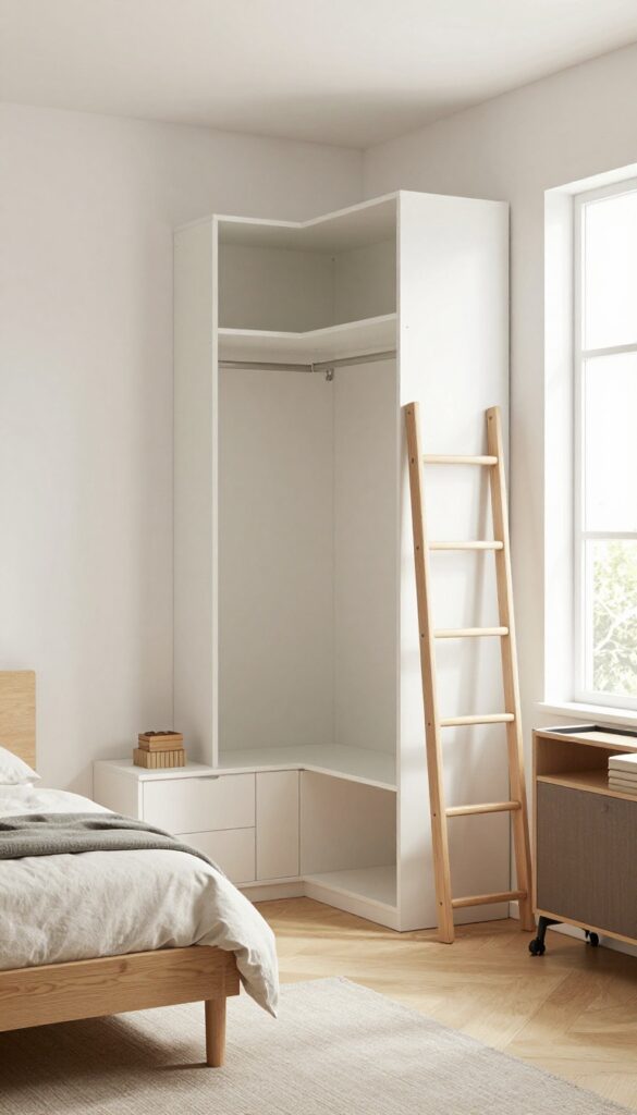 8. Storage-First Layout for Small Bedrooms idea