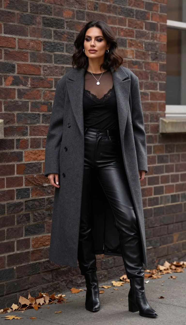 9. Dark Romantic in Lace and Leather