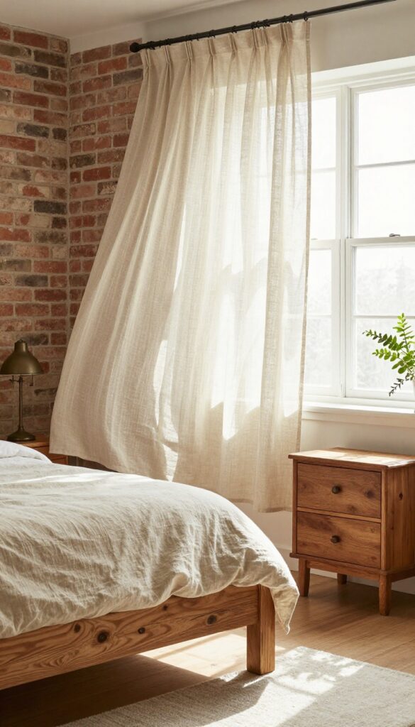 9. Soft Window Treatments That Let Light In idea