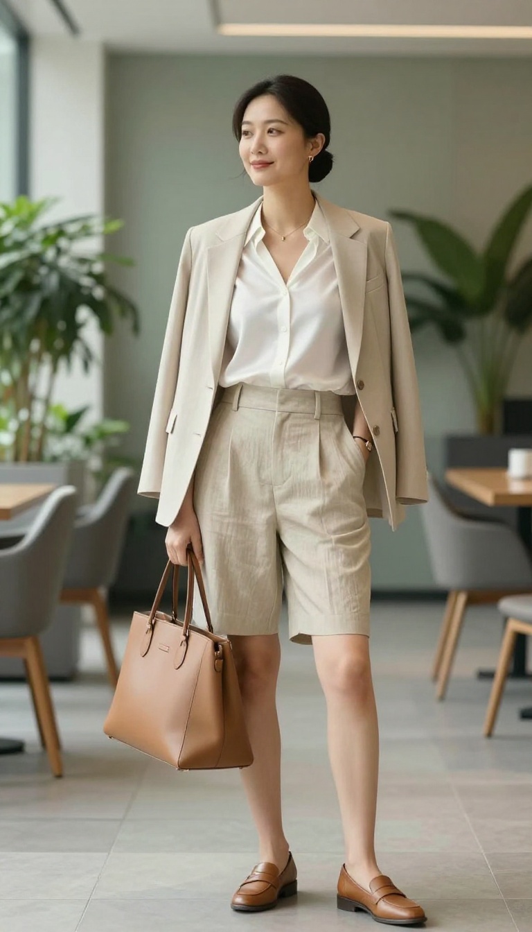 12. The Tailored Shorts (for Warmer Days)