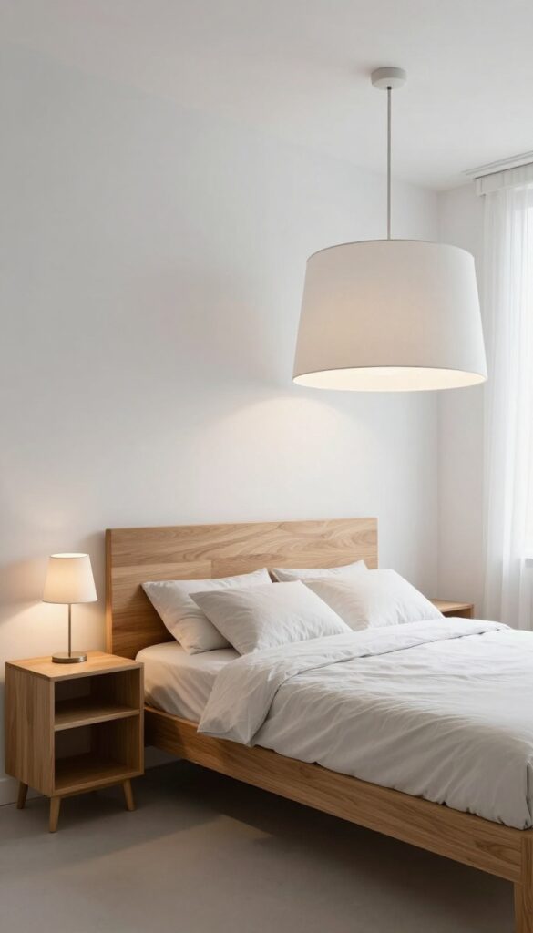 2. Bedside Lamps That Actually Match the Scale of the Room idea