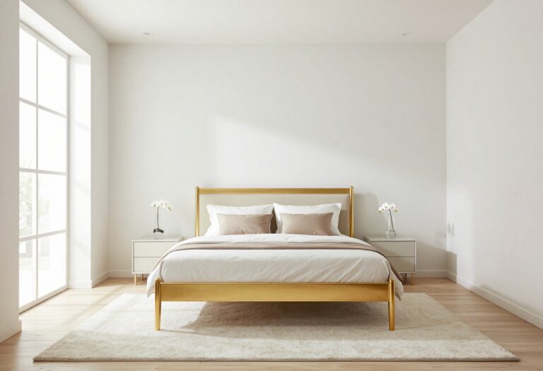 8 Gold Bed Frame Bedroom Ideas That Look Luxe featured image